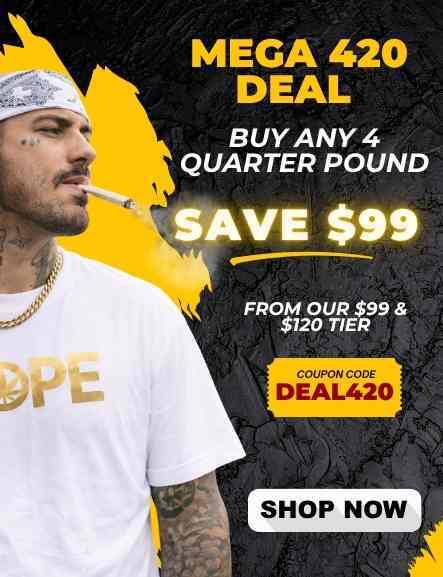 BUY 4 QUARTER POUND, UNLOCK YOUR $99