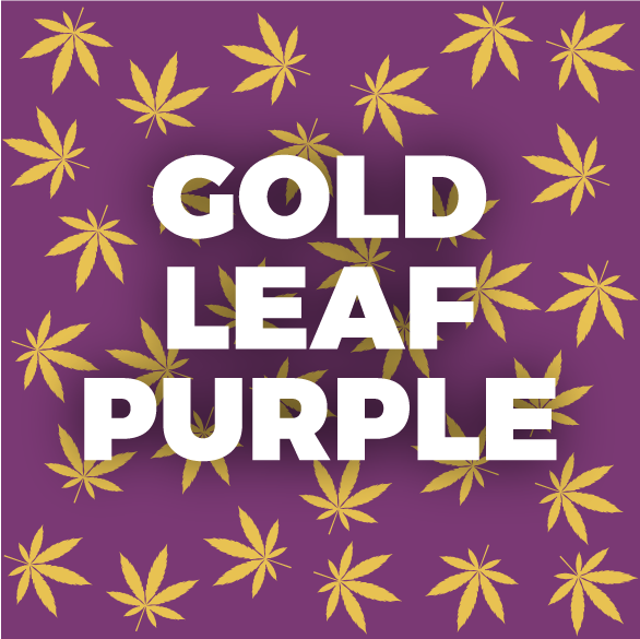 Gold Leaf Purple