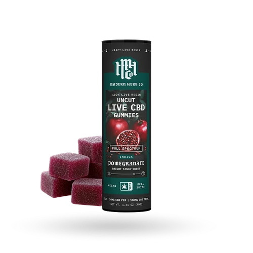 Modern Herb Co. | Gummies | Delta 9 | Live Resin | Knockout | 5 Count