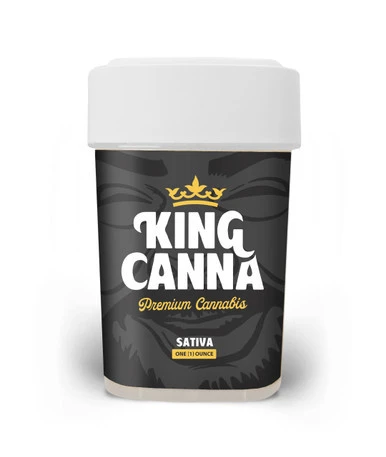 King Canna | THCA Flower | 1 Oz. Jar | Sativa