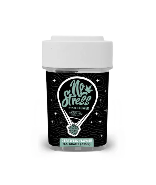 No Stress | State Flower | Indica | 1/8th