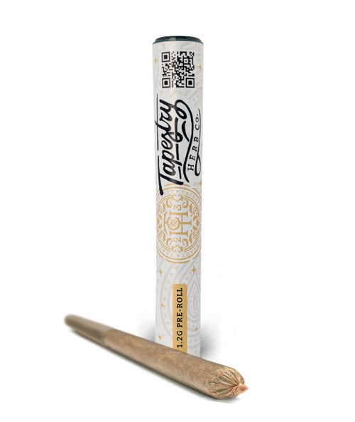 Tapestry Herb Co. Hash Infused Hybrid Pre Roll THCA flower