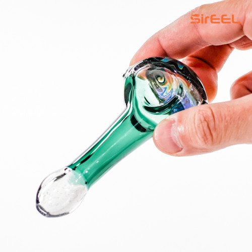 Luv Buds | SirEEL Wig Wag Slime Capped Spoon Pipe | 4.5" | Assorted Colors