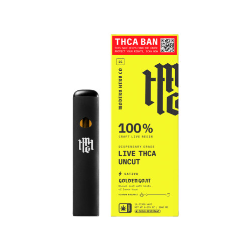 Modern Herb Co. | Disposable Vape | Live Resin | Uncut THCA | 1 Gram