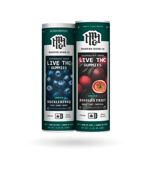Modern Herb Co. Knockout Gummies Delta 9 Live Resin 