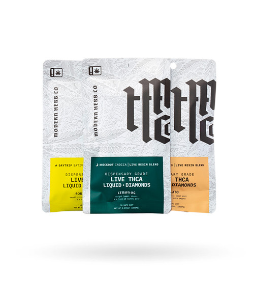 Modern Herb Co. 1 Gram THCA Vape Cart Liquid Diamonds 