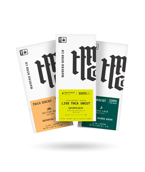 Modern Herb Co. 1 Gram Vape Pod Starter Kit Uncut THCA