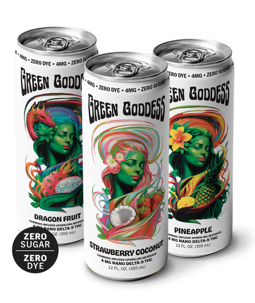 Green Goddess Zero Sugar 4mg Nano Delta-9 Beverage