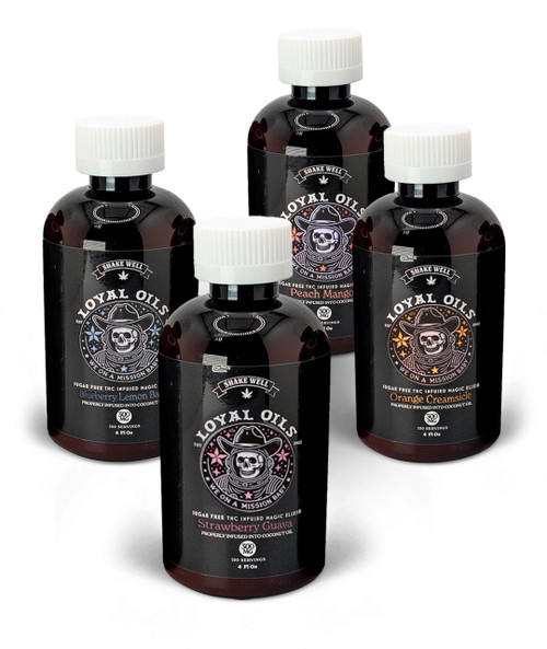 Loyal Oils | Magic Elixir | Coconano Infused | Delta 9 | Sugar Free | Mixed Staple Flavors