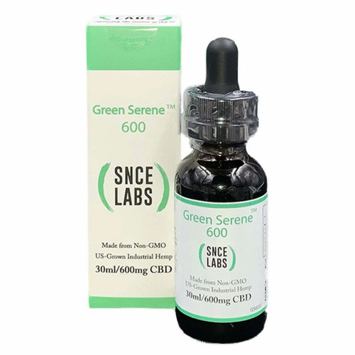 SNCE Labs | Green Serene | Sublingual Oil | Full Spectrum | 600mg