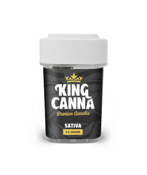 King Canna  THCA Flower  1/8  Sativa jars