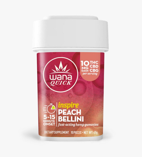 Wana Quick | Gummy | 100mg | THC + CBD/G | Inspire