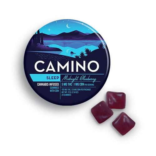 Camino | Gummy | 100mg | THC + CBN | Sleep