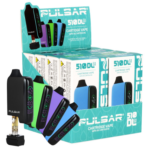 Pulsar | Auto Draw Variable Voltage Battery | 1000mAh | 8ct Case | Assorted Colors