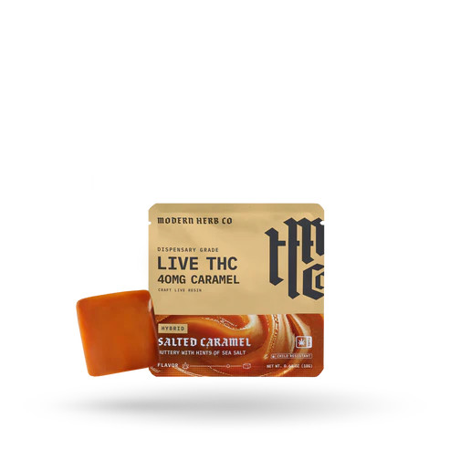 Modern Herb Co. | Caramels | Delta 9 | Live Resin | 1 Count