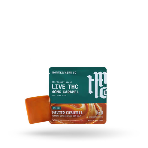 Modern Herb Co. | Caramels | Delta 9 | Live Resin | 1 Count