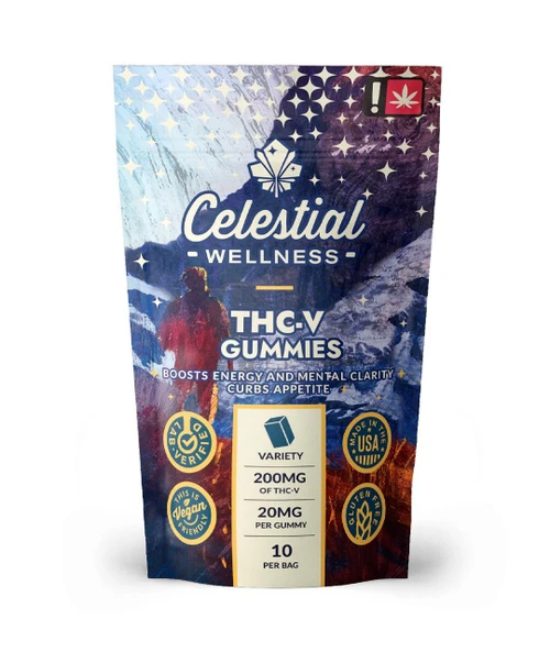 Celestial Wellness | Gummies | 200mg | THCV