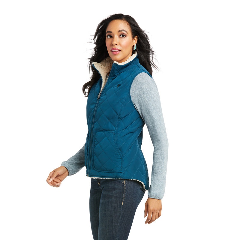ARIAT WMS REAL REVERSIBLE DILON VEST 