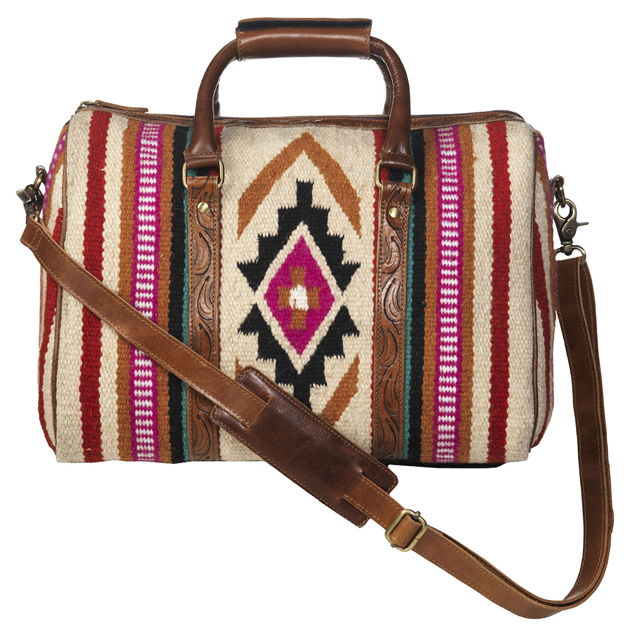 ARIAT WOOL BLANKET DUFFLE BAG MULTICOLOUR Airds Of Lochinvar