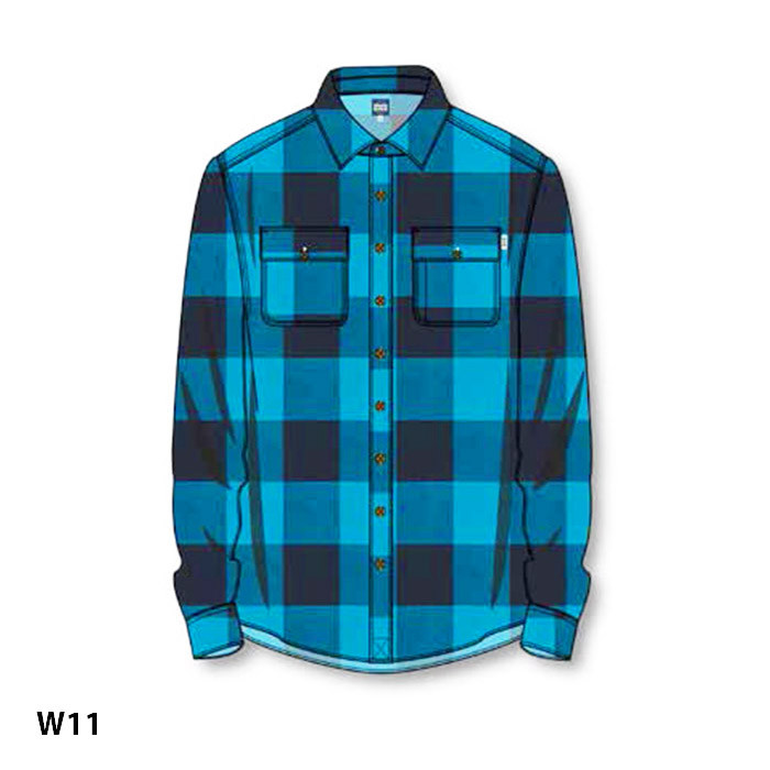 Milton Ladies Full Button Flannelette 