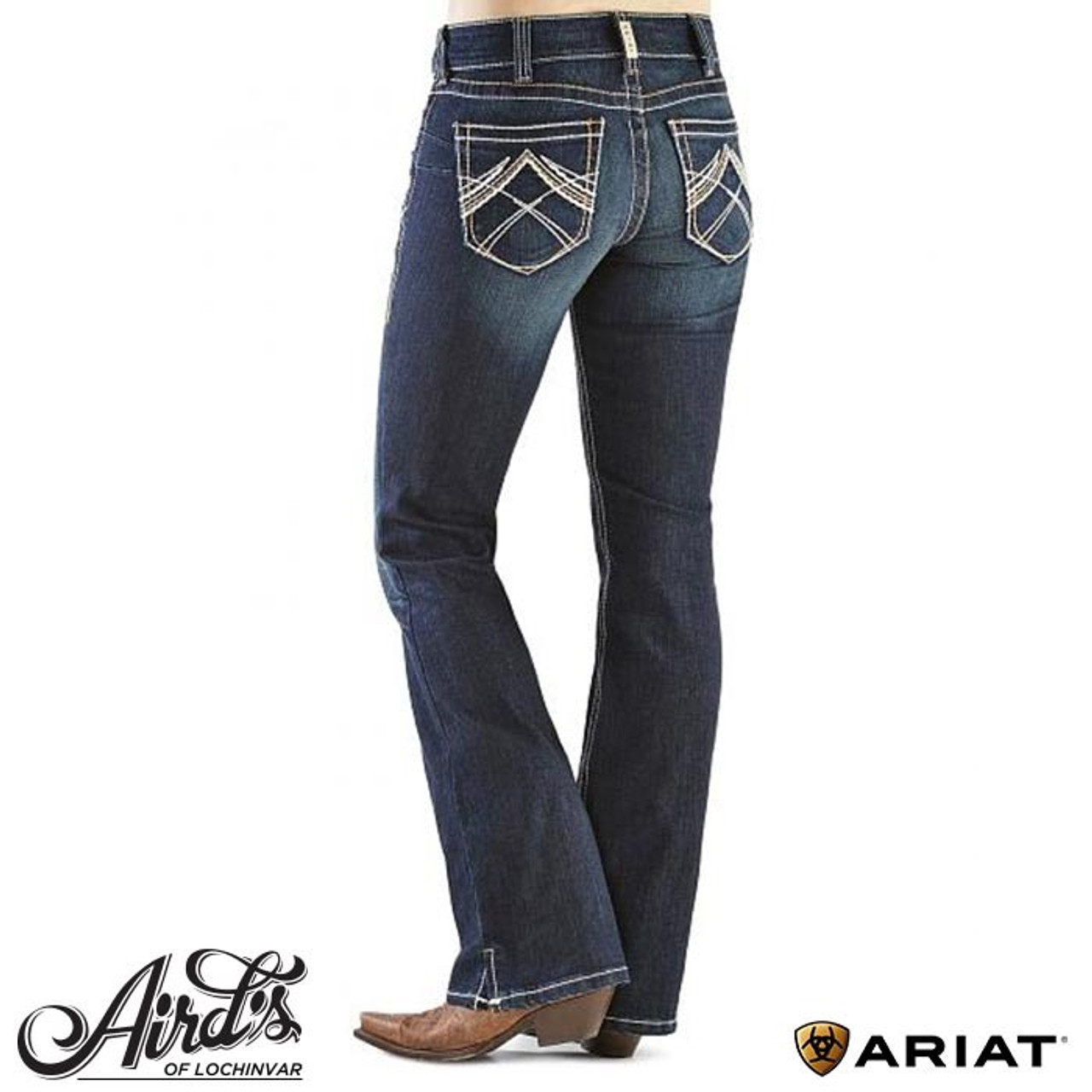 ariat real denim