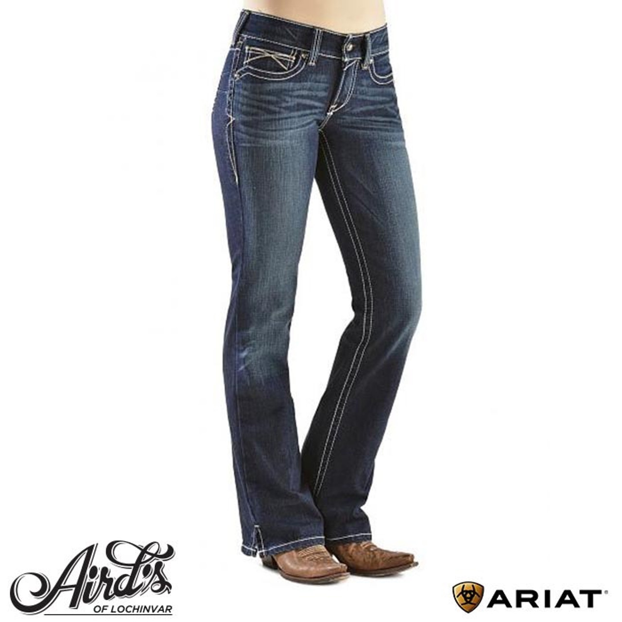 ariat real denim