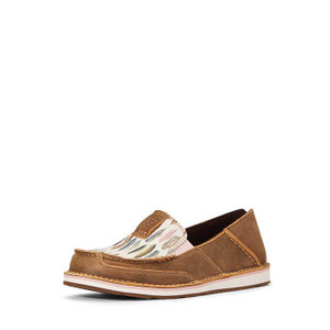Ariat Ladies Cruisers Brown Bomber/Watercolour Feather Ariat Ladies Cruisers Brown Bomber/Watercolour Feather