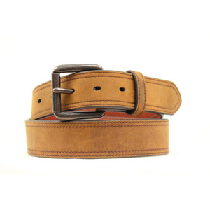 ARIAT MNS BOOT LEATHER BELT 1-1/2" BROWN A1012702