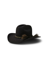 AKUBRA ROUGH RIDER IN BLACK AKUBRA ROUGH RIDER IN BLACK