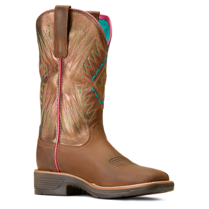 ARIAT WMS RIDGEBACK DISTRESSED TAN / BRIDLE TAN