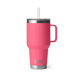 TROPICAL PINK 35OZ STRAW MUG