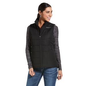ARIAT WMNS REAL CRIUS INS VEST BLACK