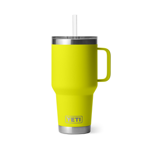 Rambler 35 oz Straw Mug Firefly Yellow