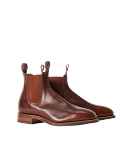 RM WILLIAMS DYNAMIC FLEX CRAFTSMAN IN MID BROWN/SADDLE H FIT RM WILLIAMS DYNAMIC FLEX CRAFTSMAN IN MID BROWN/SADDLE H FIT