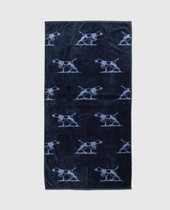 RODD & GUNN DOG DAYS BEACH TOWEL - NAVY DENIM