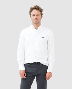 RODD & GUNN GUNN OXFORD LS SF SHIRT - SNOW