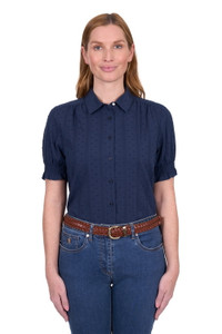 THOMAS COOK WMNS IMOGEN SS SHIRT - NAVY