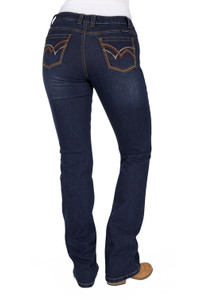 WMNS SAM R RIDER JEAN 36L IN MIDNIGHT