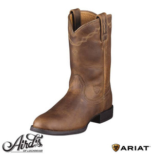 ARIAT MNS HERITAGE ROPER - DISTRESSED BROWN ARIAT MNS HERITAGE ROPER - DISTRESSED BROWN