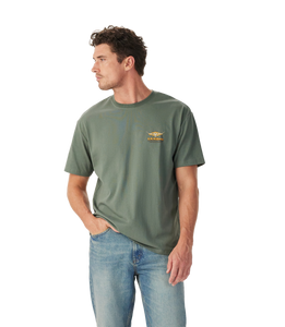 R.M.Williams Percy T-Shirt Spruce Green