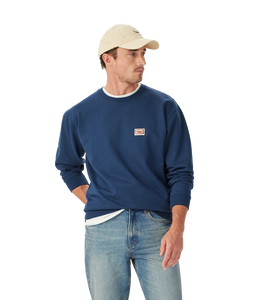 R.M.Williams Branded Crew Sweatshirt Vintage Blue