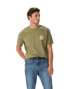 R.M.Williams Boots T-Shirt Sage