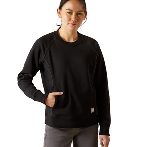 ARAIT WOMENS REBAR LIGHTWEIGHT SWEAT BLACK