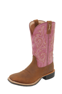 Twisted X Ladies 11 Tech X2 Boot Russet Brown/Dusty Pink( Fit C