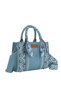 PAISLEY CROSSBODY BAG IN BLUE