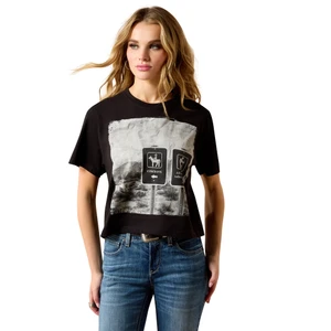 ARIAT WMS OTHERS TAKE A HIKE SS TEE BLACK