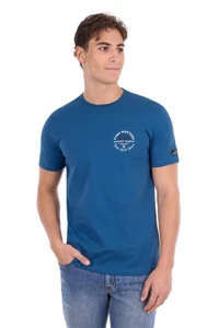 PURE WESTERN MENS CRAIG SS TEE IN DENIM