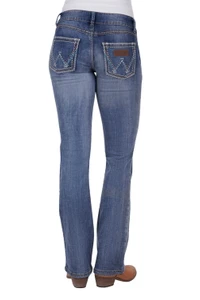 WRANGLER WMNS LOW RISE B/CUT JEAN - SADIE IN INDIGO