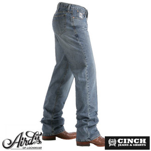 CINCH RELAXED FIT WHITE LABEL- MEDIUM STONE CINCH RELAXED FIT WHITE LABEL- MEDIUM STONE