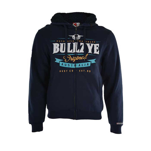 MENS DYLAN ZIP UP HOODIE IN NAVY